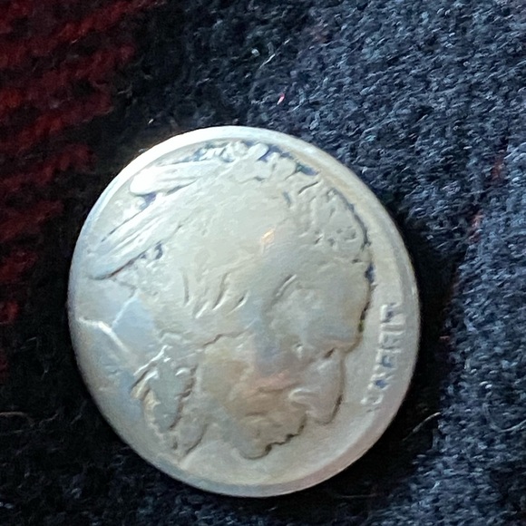 Roots melton wool vest, large, plaid, nickel buttons, excellent used condition - Picture 3 of 3